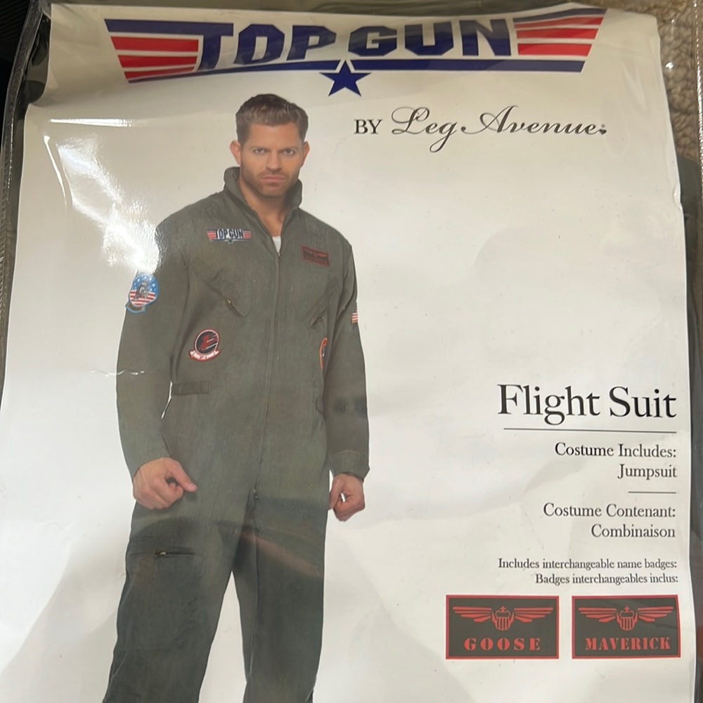 Top Gun Flight Suit Costume